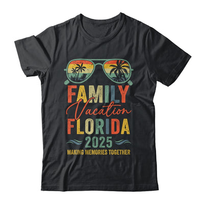 Florida Vacation 2025 Matching Family Group Summer Shirt & Tank Top | teecentury