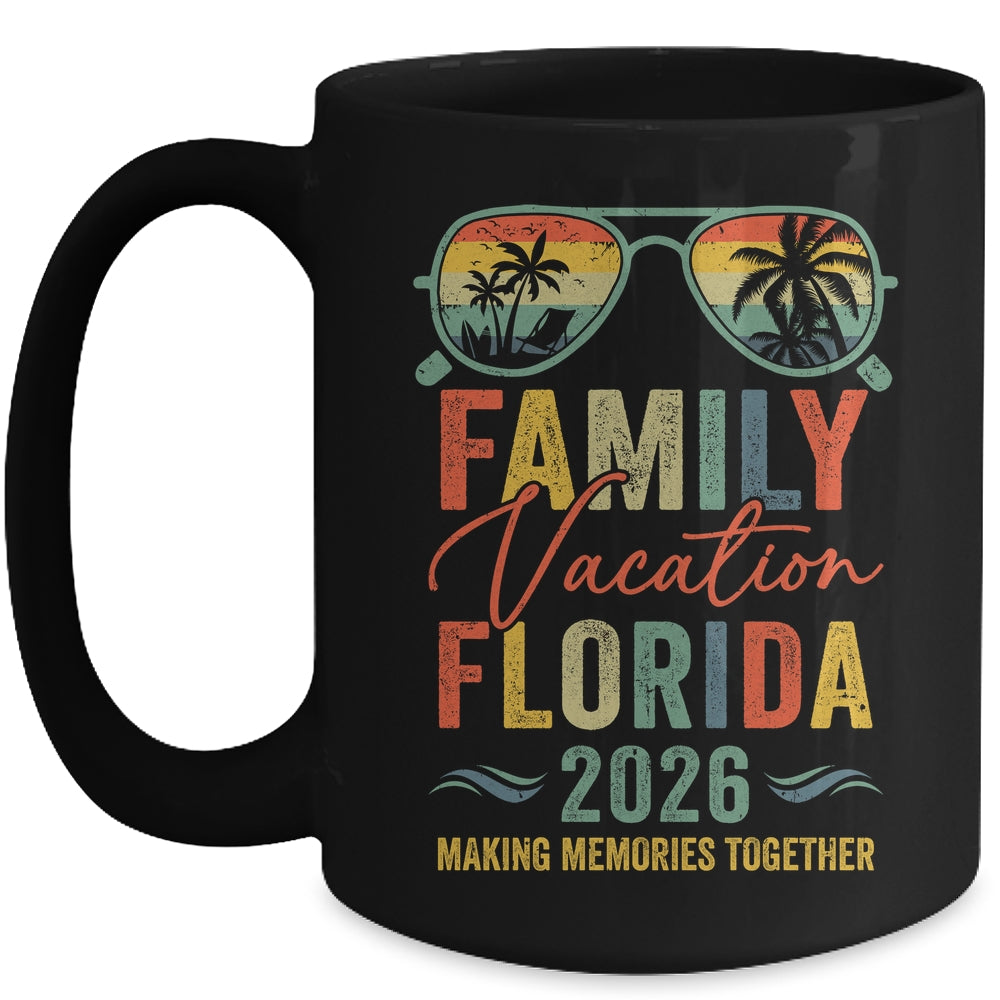 Florida Vacation 2026 Matching Family Group Summer Mug | teecentury