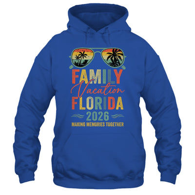 Florida Vacation 2026 Matching Family Group Summer Shirt & Tank Top | teecentury