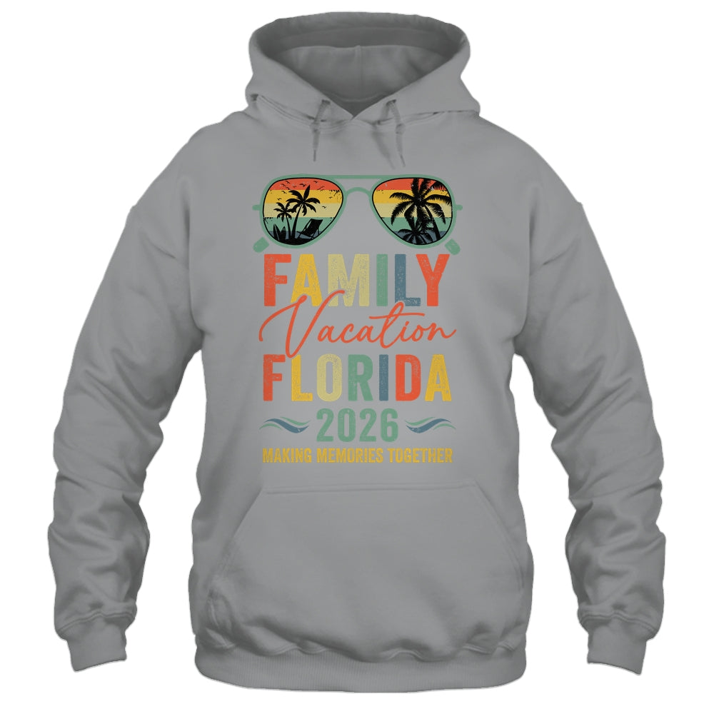 Florida Vacation 2026 Matching Family Group Summer Shirt & Tank Top | teecentury
