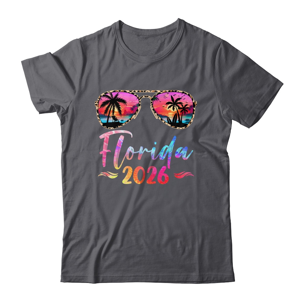 Florida Vacation 2026 Matching Group Family Summer Trip Shirt & Tank Top | teecentury
