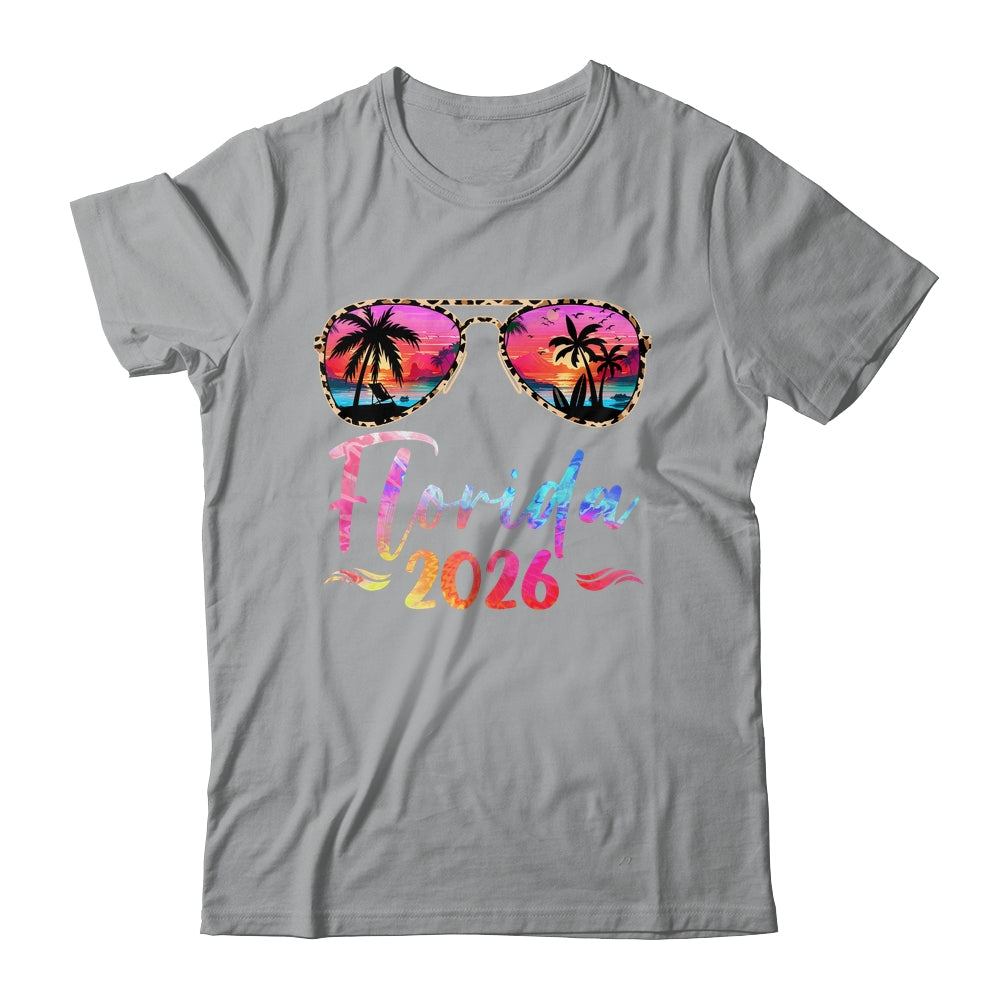 Florida Vacation 2026 Matching Group Family Summer Trip Shirt & Tank Top | teecentury