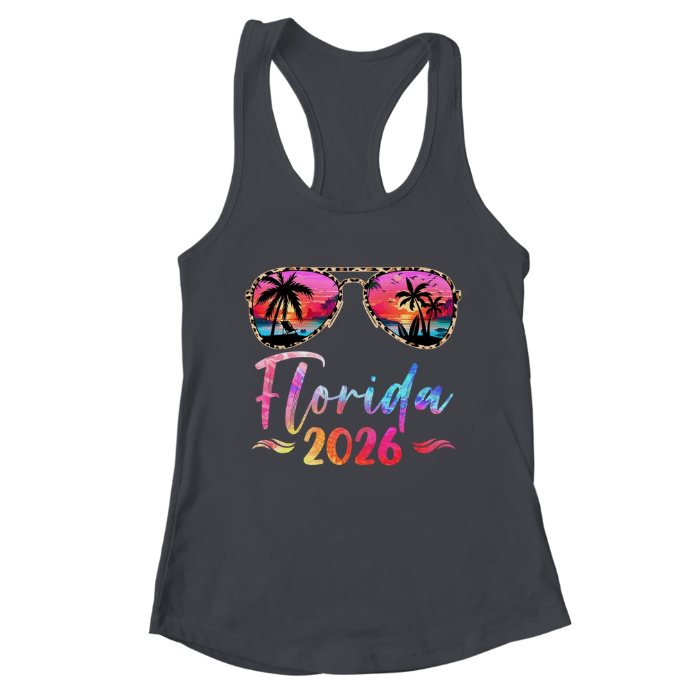 Florida Vacation 2026 Matching Group Family Summer Trip Shirt & Tank Top | teecentury