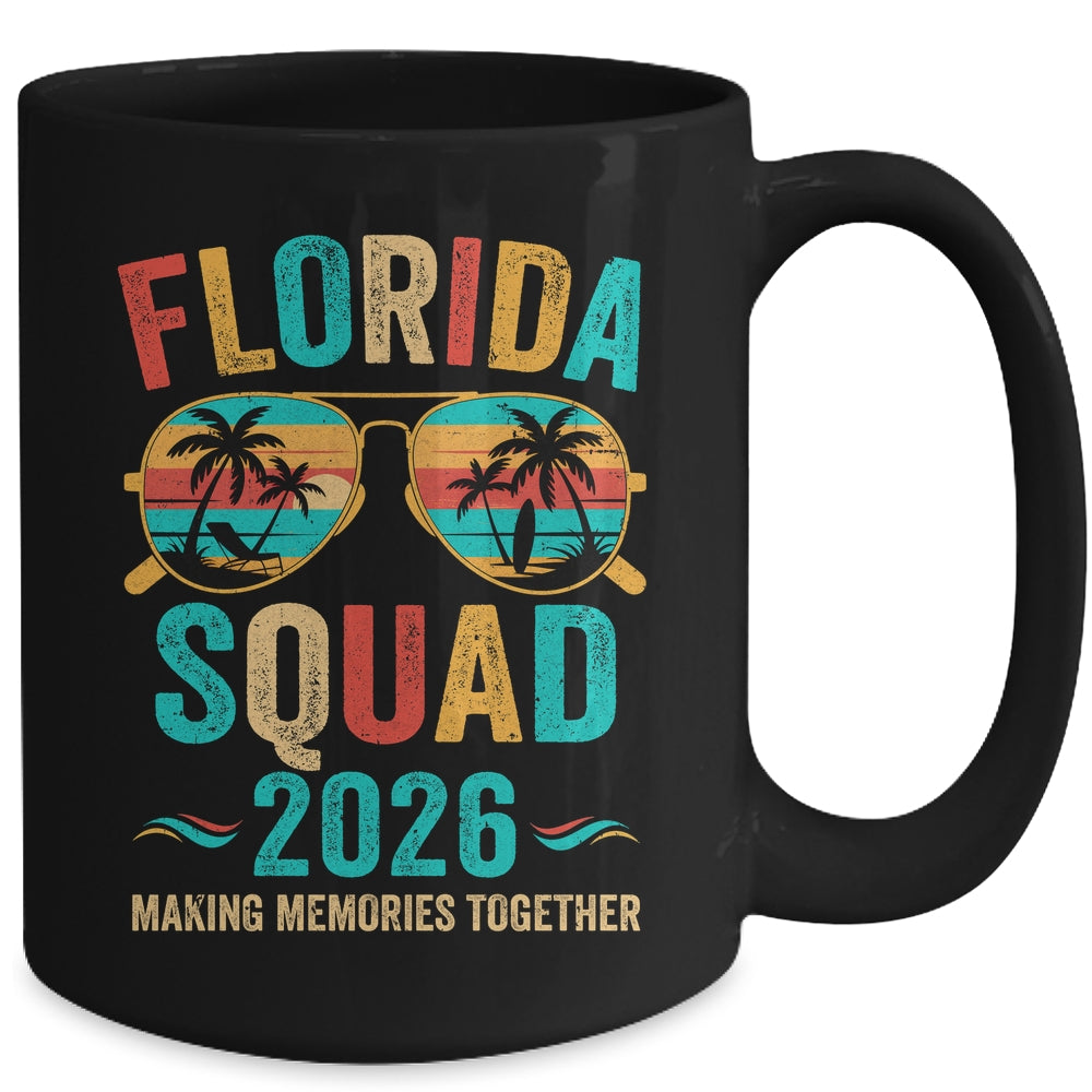 Florida Vacation Squad 2026 Family Matching Vintage Mug | teecentury