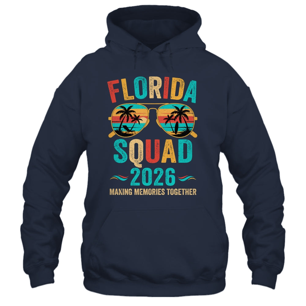 Florida Vacation Squad 2026 Family Matching Vintage Shirt & Tank Top | teecentury