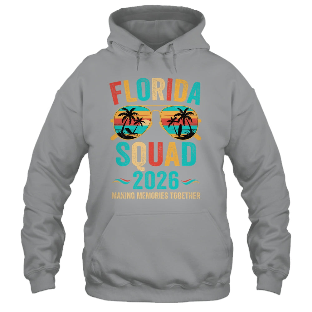 Florida Vacation Squad 2026 Family Matching Vintage Shirt & Tank Top | teecentury