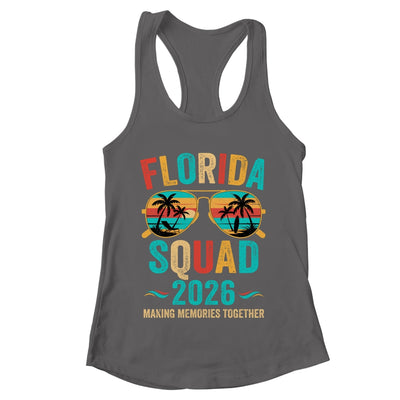 Florida Vacation Squad 2026 Family Matching Vintage Shirt & Tank Top | teecentury