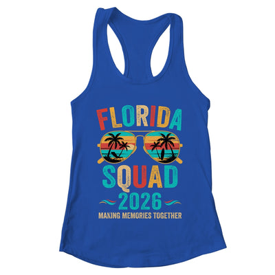 Florida Vacation Squad 2026 Family Matching Vintage Shirt & Tank Top | teecentury