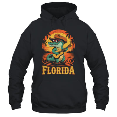 Florida Vacation Vintage Travel Women Men Funny Alligator Shirt & Tank Top | teecentury