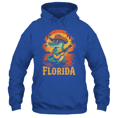 Florida Vacation Vintage Travel Women Men Funny Alligator Shirt & Tank Top | teecentury