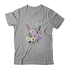 Flower Boho Floral Wildflowers Graphic Funny Women Girls Shirt & Tank Top | teecentury