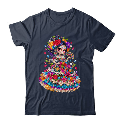 Flower Woman Day Of The Dead Catrina Mexico Skull Women Shirt & Tank Top | teecentury