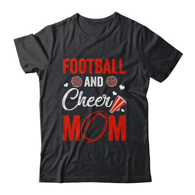 Football And Cheer Mom Of Football Player Cheerleader Shirt & Tank Top | teecentury