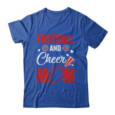 Football And Cheer Mom Of Football Player Cheerleader Shirt & Tank Top | teecentury