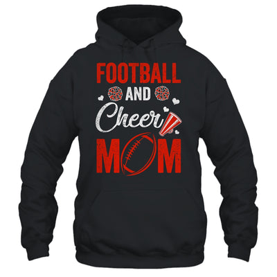 Football And Cheer Mom Of Football Player Cheerleader Shirt & Tank Top | teecentury