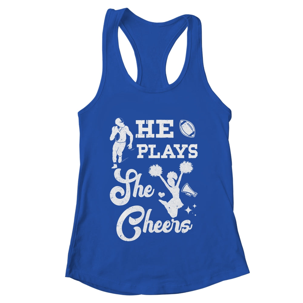 Football Cheer Mom Son Daugher Cheerleading Cheer For Women Shirt & Tank Top | teecentury