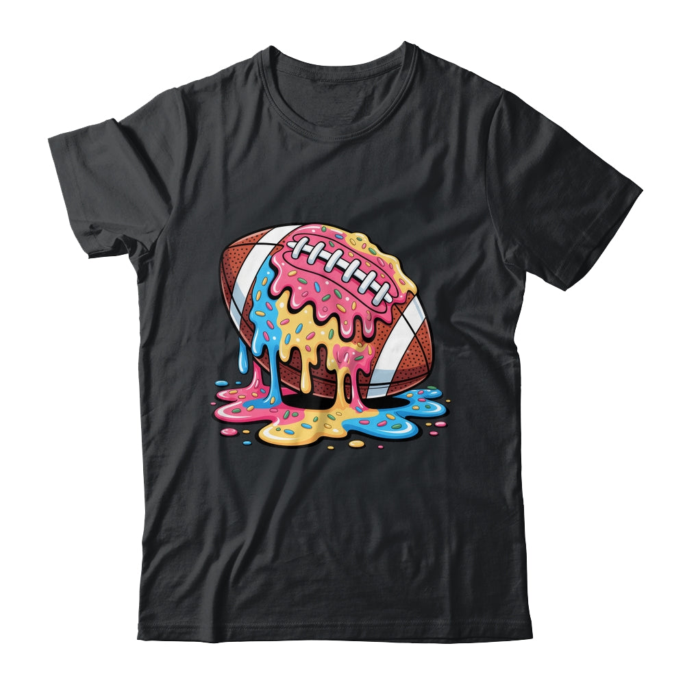 Football Drip For Lineman WR QB RB Ice Cream Sprinkles Shirt & Tank Top | teecentury