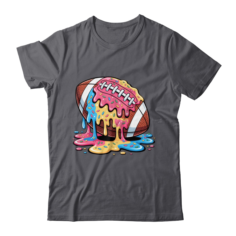 Football Drip For Lineman WR QB RB Ice Cream Sprinkles Shirt & Tank Top | teecentury