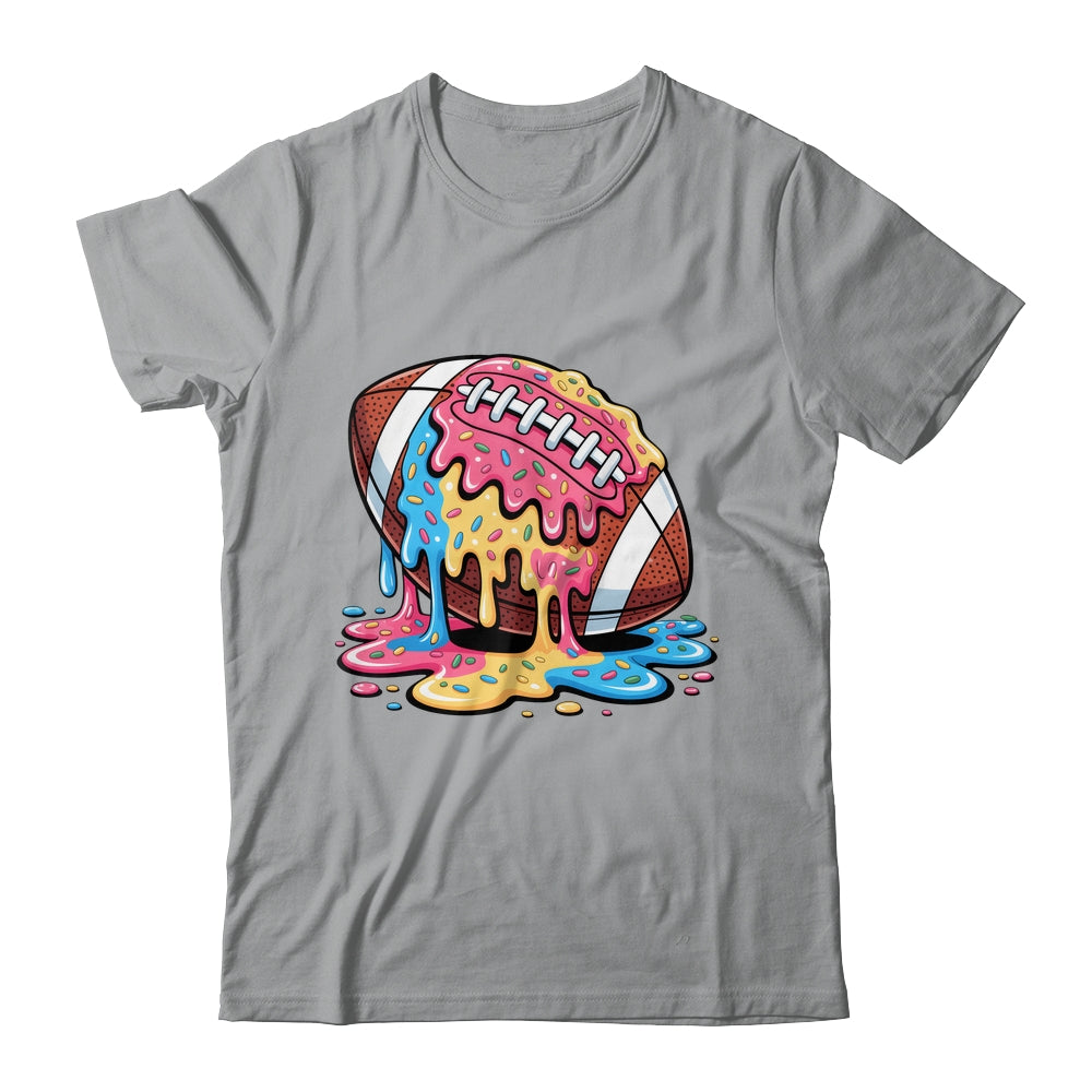 Football Drip For Lineman WR QB RB Ice Cream Sprinkles Shirt & Tank Top | teecentury