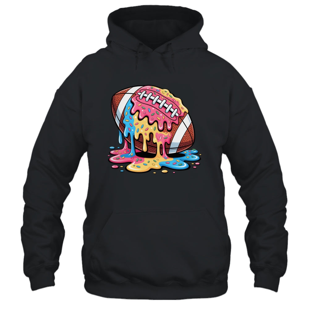 Football Drip For Lineman WR QB RB Ice Cream Sprinkles Shirt & Tank Top | teecentury