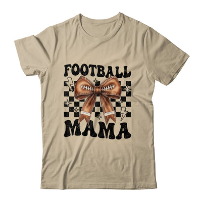 Football Mama Coquette Bow Funny Football Game Day Sport Mom Shirt & Sweatshirt | teecentury