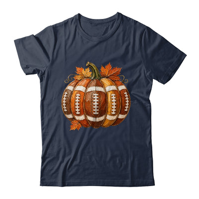 Football Pumpkin Fall Autumn Design Game Day Football Season Shirt & Hoodie | teecentury