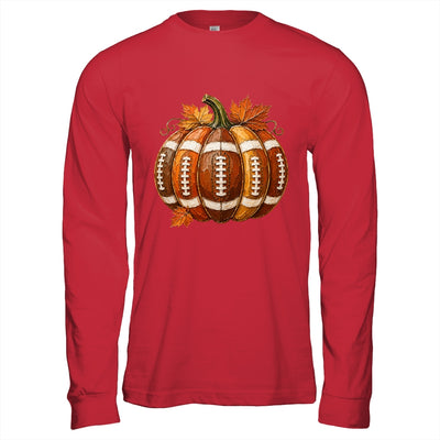 Football Pumpkin Fall Autumn Design Game Day Football Season Shirt & Hoodie | teecentury