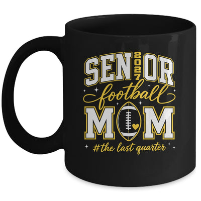 Football Senior Mom Class Of 2027 Graduate Graduation Mug | teecentury