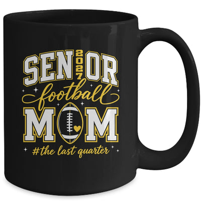 Football Senior Mom Class Of 2027 Graduate Graduation Mug | teecentury