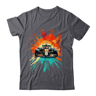 Formula Racing Open Wheel Race Car On Racing Track Shirt & Hoodie | teecentury