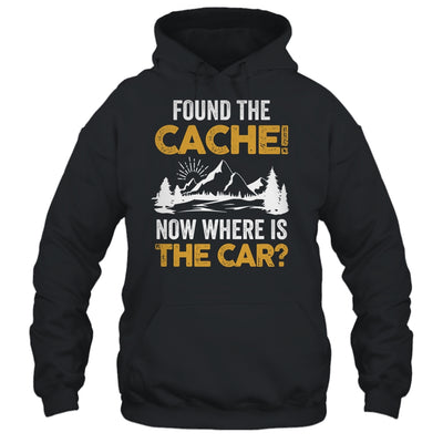 Found The Cache Geocacher Geocaching GPS Tracking Shirt & Hoodie | teecentury