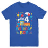 Four 4yr 4th Kids Boys Girls Train Birthday Boy 4 Years Old Youth Shirt | teecentury