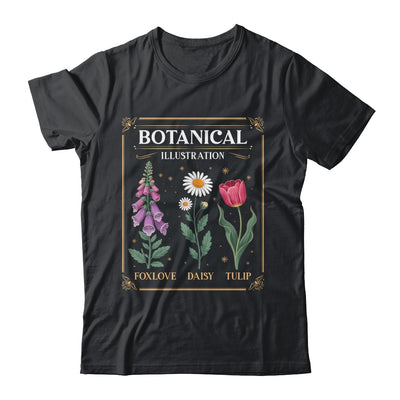 Foxglove Daisy Tulip Field Vibe Vintage Flower Arrangement Women Shirt & Tank Top | teecentury
