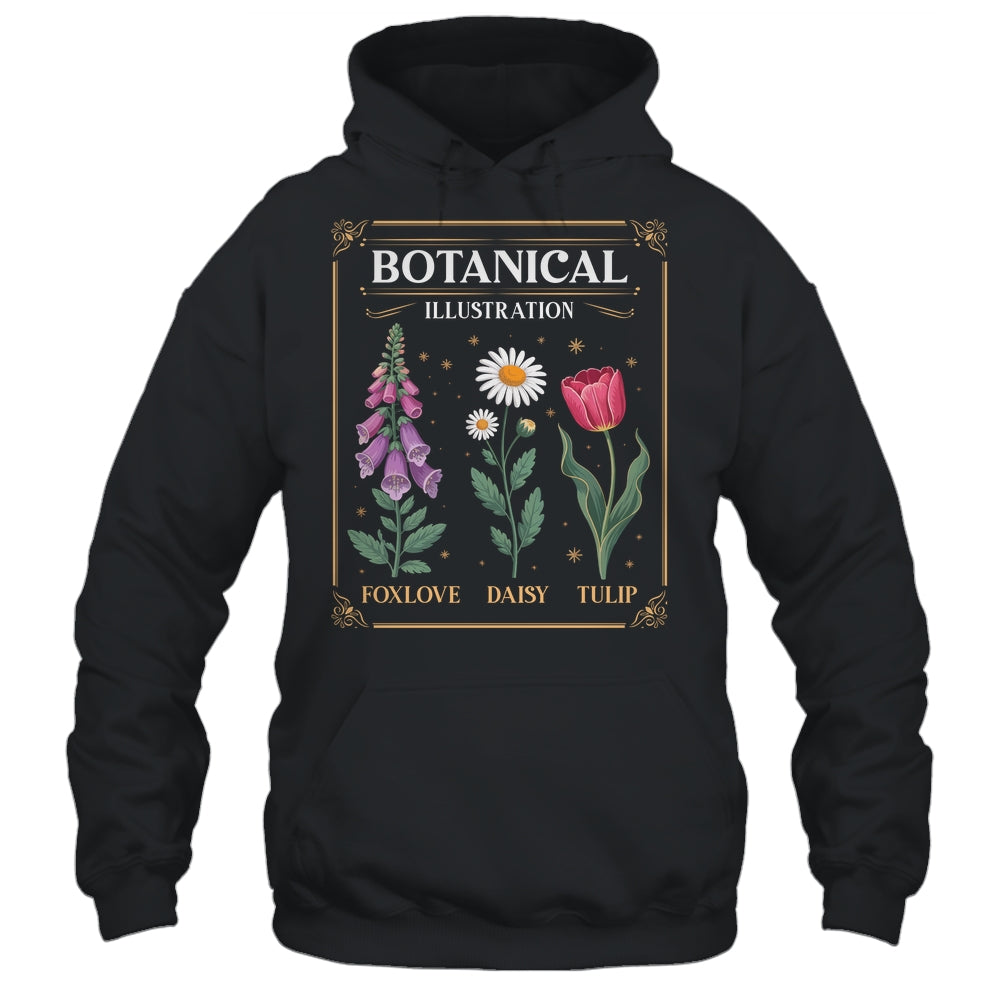 Foxglove Daisy Tulip Field Vibe Vintage Flower Arrangement Women Shirt & Tank Top | teecentury