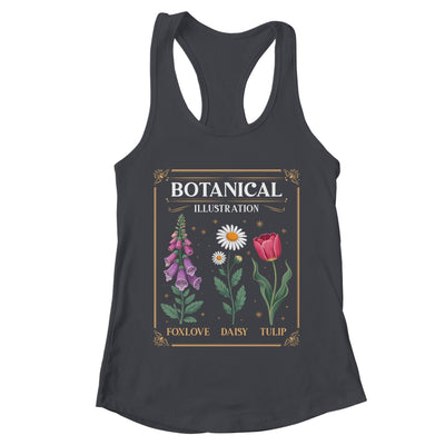 Foxglove Daisy Tulip Field Vibe Vintage Flower Arrangement Women Shirt & Tank Top | teecentury