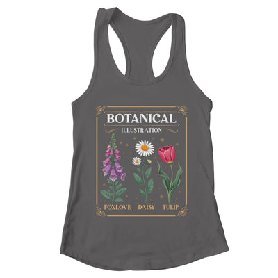 Foxglove Daisy Tulip Field Vibe Vintage Flower Arrangement Women Shirt & Tank Top | teecentury