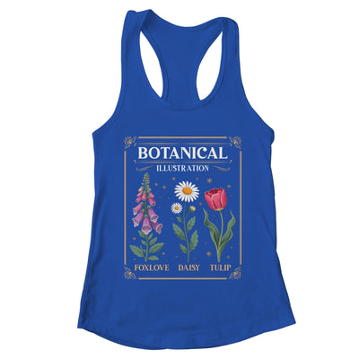 Foxglove Daisy Tulip Field Vibe Vintage Flower Arrangement Women Shirt & Tank Top | teecentury