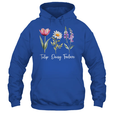 Foxglove Daisy Tulip Floral Flower Mom Grandma Women Shirt & Tank Top | teecentury