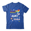 Free Aunt Hugs LGBT Gay Pride Transgender Rainbow Flag Shirt & Tank Top | teecentury