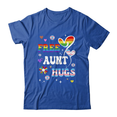 Free Aunt Hugs LGBT Gay Pride Transgender Rainbow Flag Shirt & Tank Top | teecentury