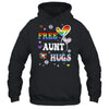 Free Aunt Hugs LGBT Gay Pride Transgender Rainbow Flag Shirt & Tank Top | teecentury