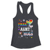 Free Aunt Hugs LGBT Gay Pride Transgender Rainbow Flag Shirt & Tank Top | teecentury