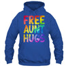 Free Aunt Hugs LGBT Pride LGBTQ Lesbian Gay Rainbow Shirt & Tank Top | teecentury