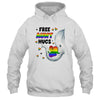 Free Aunt Hugs Rainbow Elephant LGBT Pride Month Shirt & Tank Top | teecentury