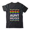 Free Aunt Hugs Rainbow LGBTQ Gay Pride Month Proud Ally Shirt & Tank Top | teecentury