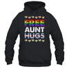 Free Aunt Hugs Rainbow LGBTQ Gay Pride Month Proud Ally Shirt & Tank Top | teecentury