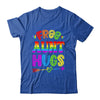 Free Aunt Hugs Rainbow LGBT Lesbian Gay Pride Trans Retro Shirt & Tank Top | teecentury