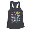 Free Auntie Hugs LGBT Gay Pride Transgender Rainbow Flag Shirt & Tank Top | teecentury