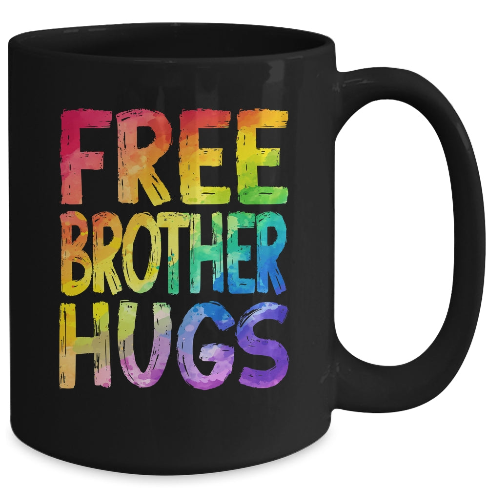 Free Auntie Hugs LGBT Pride LGBTQ Lesbian Gay Rainbow Mug | teecentury
