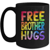 Free Auntie Hugs LGBT Pride LGBTQ Lesbian Gay Rainbow Mug | teecentury